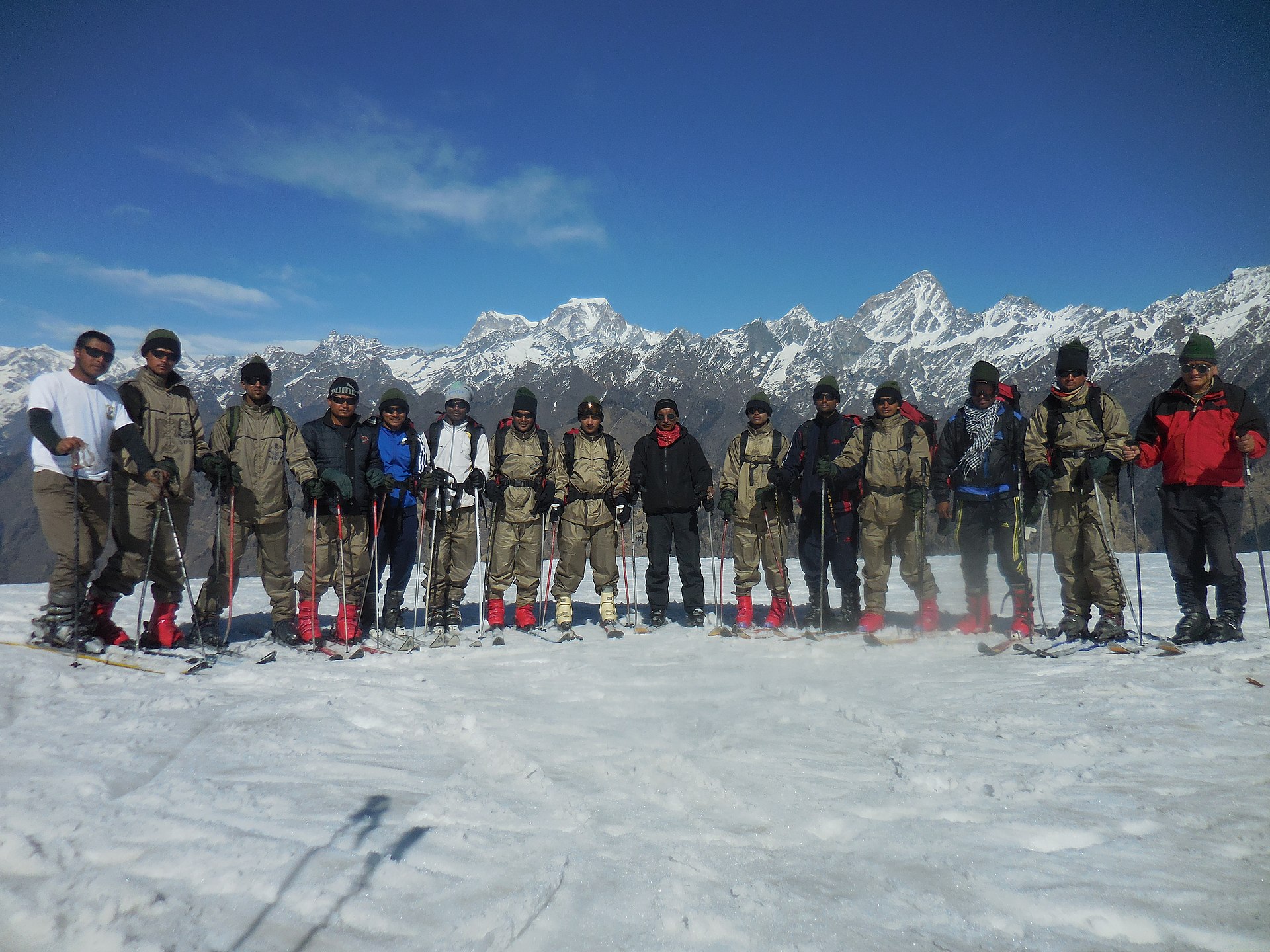 Auli snow peaks